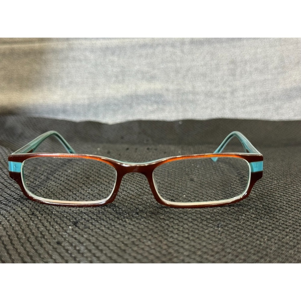 ProDesign Denmark 4629 c. 5032 Brown Blue Full Rim Rectangular Eyeglasses Frame